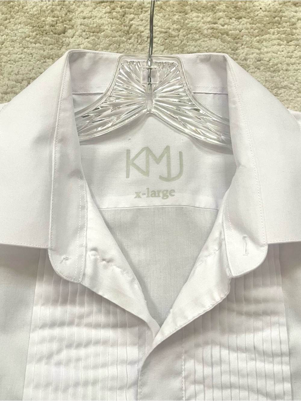 KMJ Meeghan Tuxedo Button-Up Shirt - XL - Picture 3 of 3